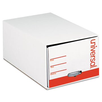 Universal® Economy Storage Drawer Files, Legal Files, White, 6-carton freeshipping - TVN Wholesale